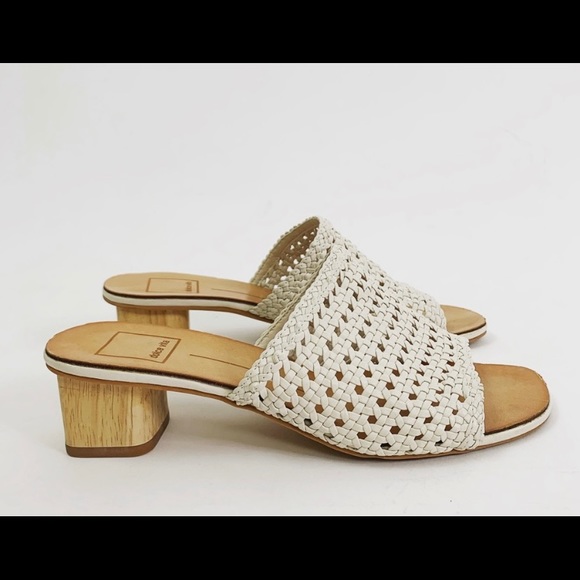 Dolce Vita Shoes - Dolce Vita “king” woven white mules